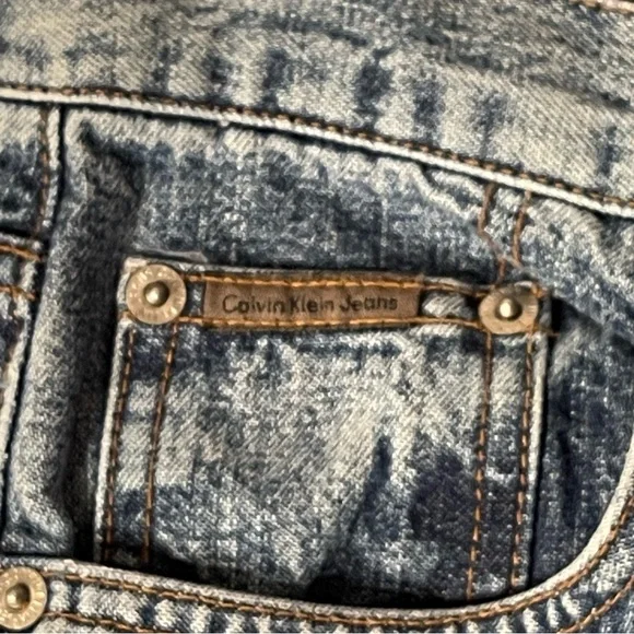 Vintage Calvin Klein Jeans Rare 90s Blue Jeans - Picture 12 of 12